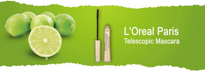 Удлиняющая тушь для ресниц масс-маркет L'Oreal Paris Telescopic Mascara