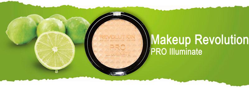 Профессиональный хайлайтер для осветления лица Makeup Revolution PRO Illuminate