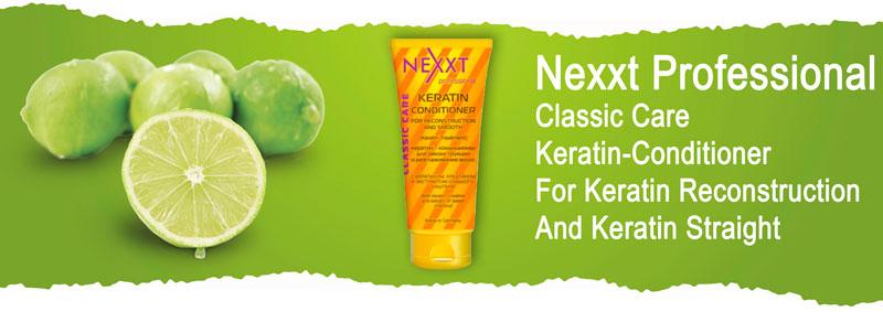 Nexxt Professional Classic Care Keratin-Conditioner For Keratin Reconstruction And Keratin Straight