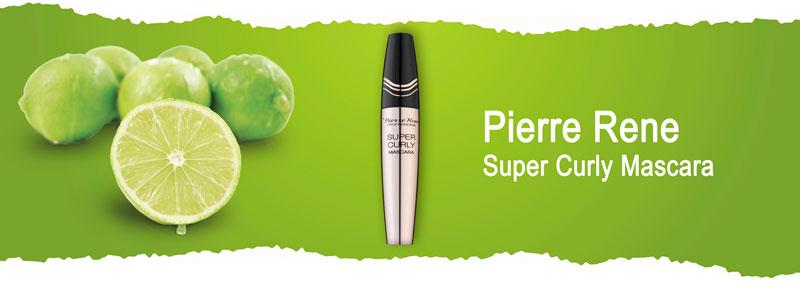 Подкручивающая тушь для ресниц Pierre Rene Super Curly Mascara