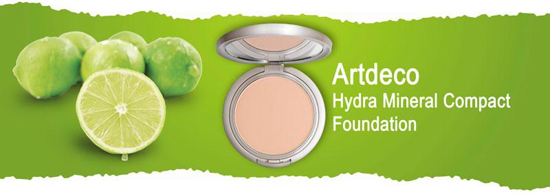 Минеральная профессиональная компактная пудра Artdeco Hydra Mineral Compact Foundation