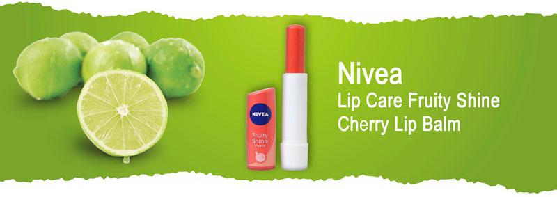 Бальзам для губ "Фруктовое сияние. Вишня" Nivea Lip Care Fruity Shine Cherry Lip Balm