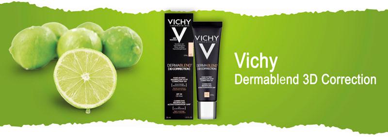 Матирующий тональный лечебный крем 3D коррекции Vichy Dermablend 3D Correction