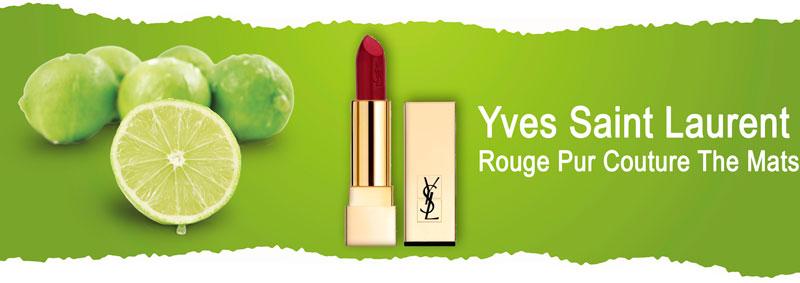 Насыщенная матовая элитная помада Yves Saint Laurent Rouge Pur Couture The Mats