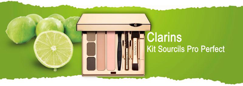 Тени для век и бровей Clarins Kit Sourcils Pro Perfect