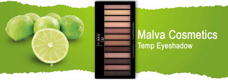 Палитра теней для век Malva Cosmetics Temp Eyeshadow