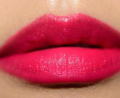 Chanel Rouge Allure Velvet Infrarose свотч на губах