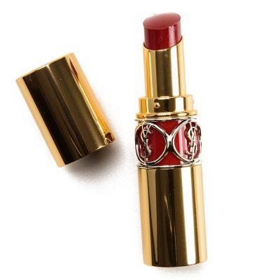 YSL Chili Tunique (80)Rouge Volupte Shine свотч помады в стике