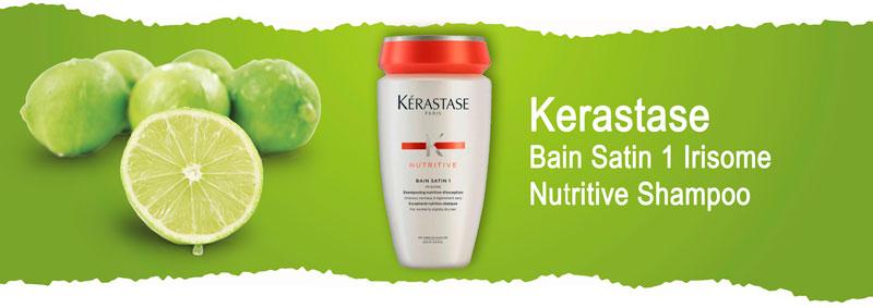 Профессиональный шампунь для сухих волос Kerastase Bain Satin 1 Irisome Nutritive Shampoo