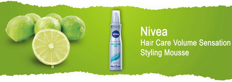Мусс для волос «Эффектный объем» с защитой кератина Nivea Hair Care Volume Sensation Styling Mousse