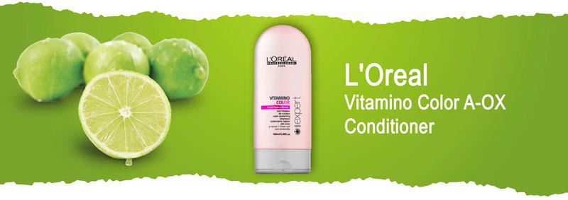 Кондиционер для защиты и сохранения цвета окрашенных волос L'Oreal Professionnel Vitamino Color A-OX Conditioner