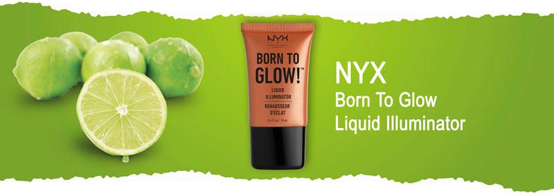 Профессиональный хайлайтер NYX Professional Makeup Born To Glow Liquid Illuminator