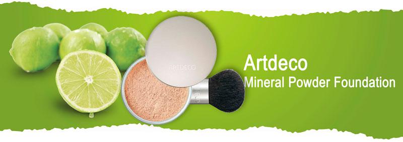 artdeco mineral powder foundation