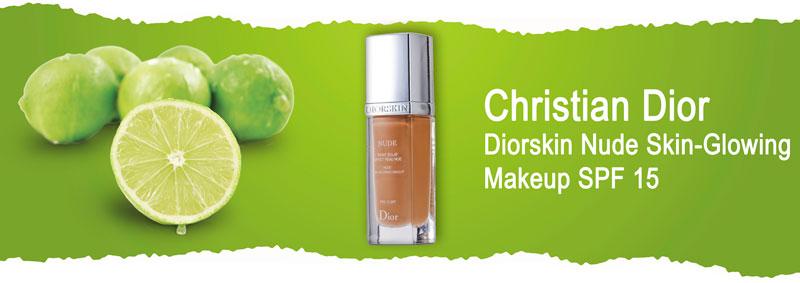Крем тональный для лица элитный с эффектом обнаженной кожи Christian Dior Diorskin Nude Skin-Glowing Makeup SPF 15