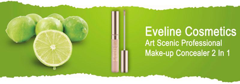 Жидкий корректор 2в1 с аппликатором Eveline Cosmetics Art Scenic Professional Make-up Concealer 2 In 1