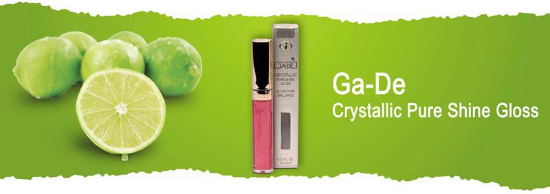 Блеск для губ мидл-маркет Ga-De Crystallic Pure Shine Gloss