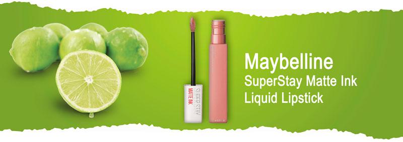 жидкая матовая помада масс-маркет Maybelline SuperStay Matte Ink Liquid Lipstick
