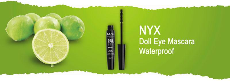 Водостойкая профессиональная тушь для ресниц NYX Professional Makeup Doll Eye Mascara Waterproof