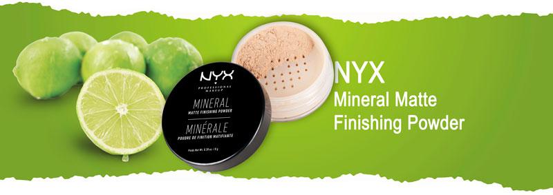 Минеральная финишная профессиональная пудра NYX Professional Makeup Mineral Matte Finishing Powder