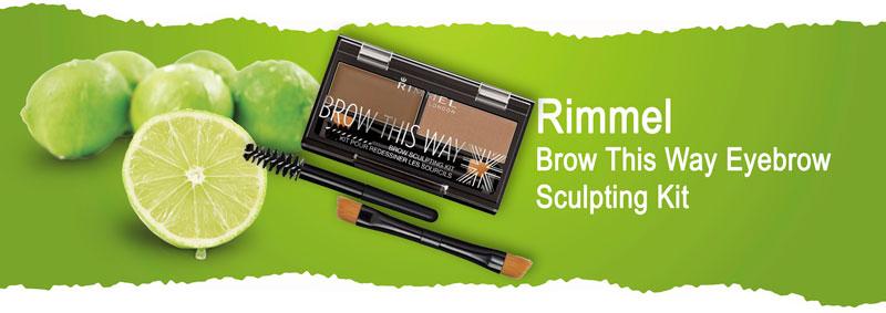 Набор для моделирования бровей Rimmel Brow This Way Eyebrow Sculpting Kit