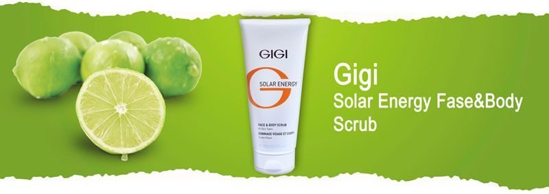 Скраб для лица и тела Gigi Solar Energy Fase&Body Scru