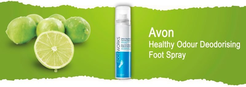 Дезодорант-спрей для нейтрализации неприятного запаха ног Avon Healthy Odour Deodorising Foot Spray