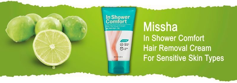 Missha In Shower Comfort Hair Removal Cream For Sensitive Skin Types